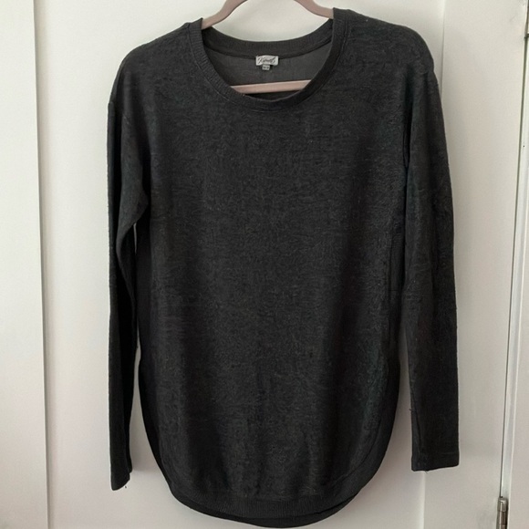 Kismet women’s XS soft Heather Gray Knit Top - Picture 11 of 15